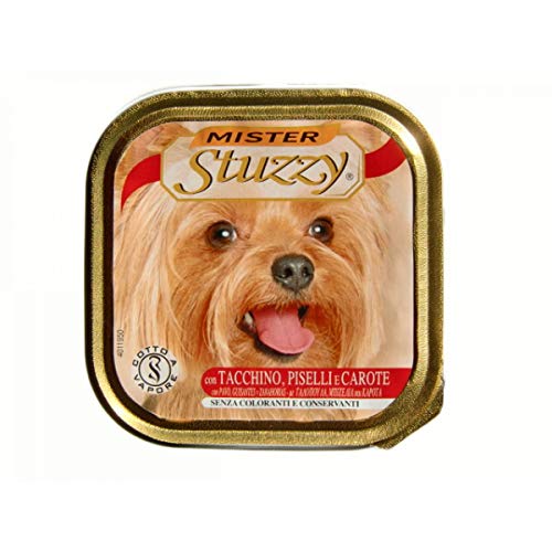 Stuzzy Mister Hundefutter, Truthahn/Karotten/Erbsen, 150 g von Stuzzy