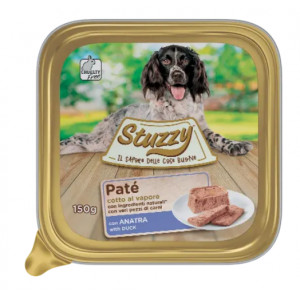 Stuzzy Pastete mit Ente Hunde-Nassfutter (150 g) 1 Palette (22 x 150 g) von Stuzzy