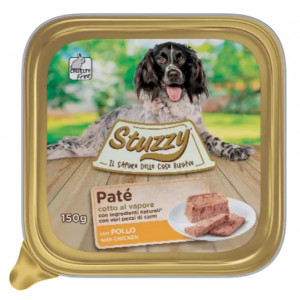 Stuzzy Pastete mit Huhn Hunde-Nassfutter (150 g) 2 Paletten (44 x 150 g) von Stuzzy