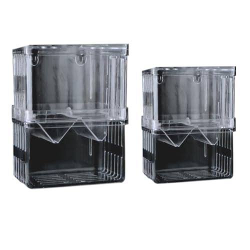 Stytpwra Box für Fischzucht von Aquarien, Fischtank, Isolationsbox für die Fischzucht, Inkubationsbox für Eier, transparent und von Stytpwra