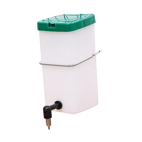 Automatischer Kaninchentränker, automatischer Wasserspender für Chinchilla, Wachtel, Huhn, 1 l, 8,5 x 8,5 x 18,5 cm von Suammiitstrieadea