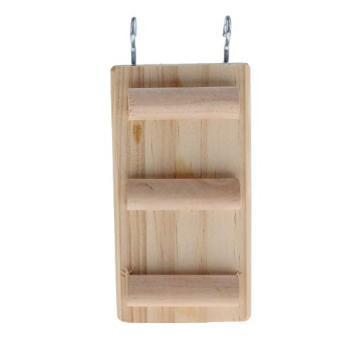 Suammiitstrieadea Hamster-Kauspielzeug aus Holz zum Aufhängen, Kletterleiter für kleine Haustiere, Mäuse, Ratten, Mäuse von Suammiitstrieadea