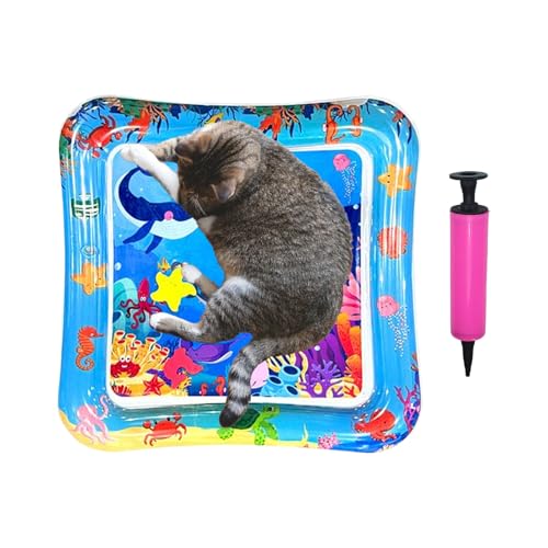 Sucritude Baby Wassermatte, Indoor Erfrischungsunterlage, Faltbare Waschbare Kühlmatte Für Sommer Wasserspiel Mit Haustieren Drinnen Draußen Hund Katze Sucritude Baby Wassermatte, Indoor Erfrischungsunterlage, Faltbare Waschbare Kühlmatte Für Sommer Wasserspiel Mit Haustieren Drinnen Draußen Hund Katze von Sucritude