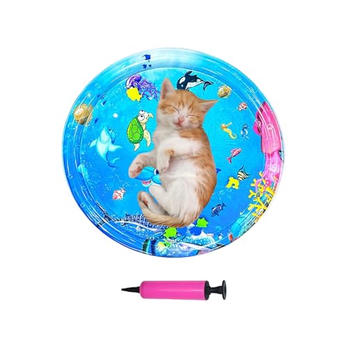 Sucritude Katzen Wasser Spielmatte - Haustier Wasserbett Katzen Spielmatte,Erfrischende Tierkühlmatte Mit Pumpe Für Heiße Alle Größen Sucritude Katzen Wasser Spielmatte - Haustier Wasserbett Katzen Spielmatte,Erfrischende Tierkühlmatte Mit Pumpe Für Heiße Alle Größen von Sucritude