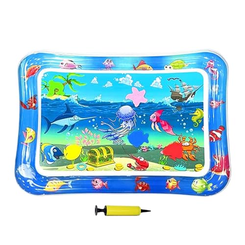Sucritude Katzen Wassermatte - Aufblasbares Haustier Wasserbett 66x47 cm - Kühlendes Rutschfestes Pad Mit Kratzfläche Für Kätzchen Und Welpen Innen- Und Außenbereich Sucritude Katzen Wassermatte - Aufblasbares Haustier Wasserbett 66x47 cm - Kühlendes Rutschfestes Pad Mit Kratzfläche Für Kätzchen Und Welpen Innen- Und Außenbereich von Sucritude