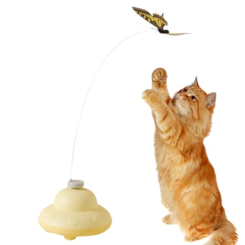 Sucritude Katzenangel, Elektrisch Automatischer Katzenspielzeug Teaser, Tierisches Haustierzubehör Für Bewegung Training Geistige Anregung Indoor Outdoor Katzenspielzeug Sucritude Katzenangel, Elektrisch Automatischer Katzenspielzeug Teaser, Tierisches Haustierzubehör Für Bewegung Training Geistige Anregung Indoor Outdoor Katzenspielzeug von Sucritude