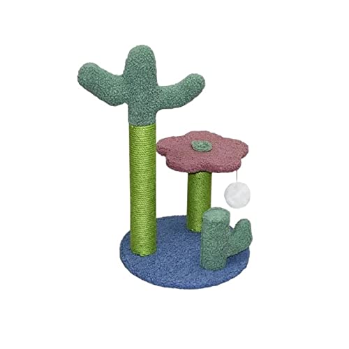 Kratzbaum Kletterbaum Brett Katzenkratzbaum Möbel Sisal Kratzbaum Turm Krallen Pflege Katzenkratzer Kätzchen Spielzeug (Color : 3) von Sudemota