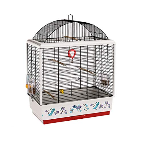 Vogelkäfig Vogelkäfig Edelstahl Vogelkäfig Drossel Taube Villa Papageienkäfig Großer Vogelkäfig Vogelkäfige Dekor ( Color : B ) von Sudemota