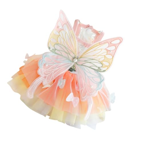 Kostüm Bekleidung Strandkleid Bunter Hündchen Schmetterlingskleid von SueaLe