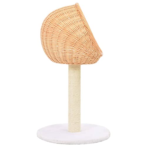 Sufrk Katzen-Kratzbaum Sisal Katzenkratzbaum Cat Tree Katzen Kratzbaum Katzen ZubehöR Indoor Natürliches Weidenholz - 170726 von Sufrk