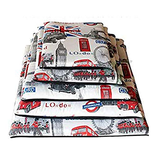 Londres UK Matratze für Hunde und Katzen Länge 55 x Breite 40 x Höhe 4 cm. von Suinga