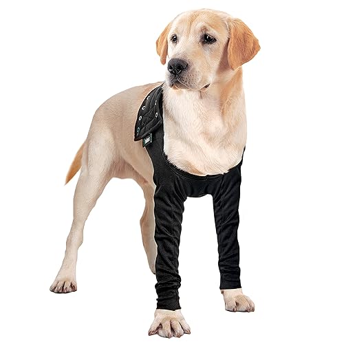 Recovery Double Sleeves - 2XLarge - Black - Tutore arto per Cane von Suitical