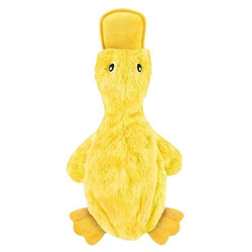 Duck Squeaky Dog Toys, Dog Chew Toy, Dog Squeaky Toys, Interactive Dog Toy, Dog Plush Toys, Interactive Design Plush and Soft Material Squeaker Feature for Small Medium Dogs von Sulxyi