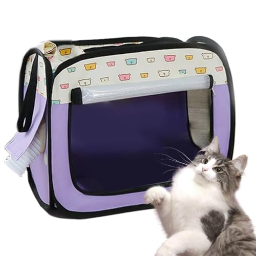 Pet Drying Box, Portable Pet Dryer, Grooming Dry Room, Pet Dry Cage, Travel Pet Dryer, Hands-Ffree Grooming with Convenient Drying Cage Clearing Travel Bags for Cats, Dogs von Sulxyi