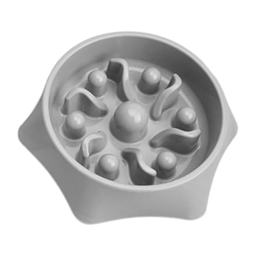 Slow Feeder Bowl, Anti-Choking Hundenapf, Interaktiver Hundenapf, Puzzle Hundenapf, Haustier Welpennapf, Langsames Fütterungsdesign Interaktives Fütterungserlebnis für Kleine Mittlere Große Hunde Alle von Sulxyi