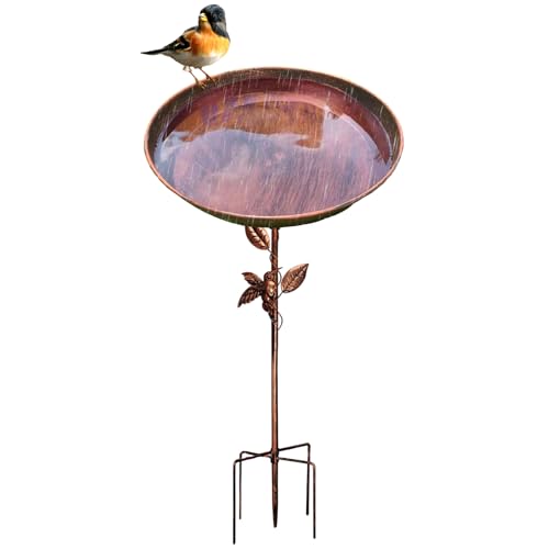 Vogeltränke im Vintage-Stil, freistehende Vogeltränke, Futterschale, 76 x 30,5 cm, einfach aufzustellen und zu bewegen, multifunktionaler Futternapf, ideal für Terrasse, Hof, Dekoration Vogeltränke im Vintage-Stil, freistehende Vogeltränke, Futterschale, 76 x 30,5 cm, einfach aufzustellen und zu bewegen, multifunktionaler Futternapf, ideal für Terrasse, Hof, Dekoration von Sulxyi