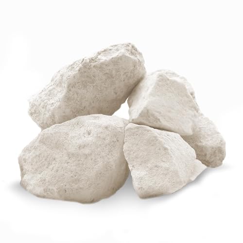 SunGrow Mineral Rocks für Aquarium, magnesiumreiche Steine, Farbverstärker für Haustiere, Calcium hilft beim Häuten, dienen als Nahrungsergänzungsmittel, verbessern die Wasserqualität, 2 Unzen von SunGrow