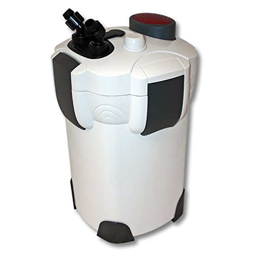 SunSun HW-303 Aquarium Außenfilter 1400 L/h 3 Stufen Kammerfilter inkl Filtermaterial von SunSun