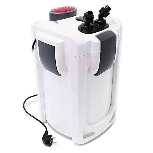 SunSun HW-702B Aquariumaußenfilter 1000 L/h 24 W mit 9 W UVC und 3 Stufen Filter Aquarium von SunSun