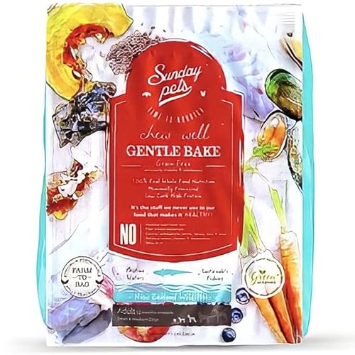 Gentle Bake Hoki Dog (Blau-Hecht) 1,3kg von Sunday pets