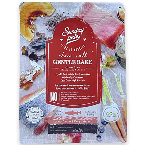 Gentle Bake King Salmon Dog 1,3kg von Sunday pets