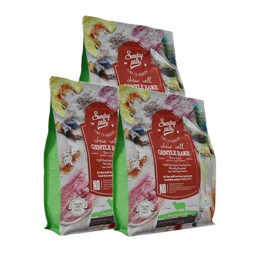 Gentle Bake Lamb Dog Adult 1,3kg (3erPack) (3) von Sunday pets