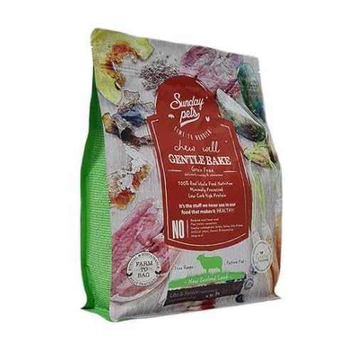 Gentle Bake Lamb Dog Lite & Senior 1,3kg von Sunday pets