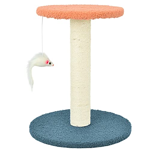 Cat Tree Column Pet Scratching Jumping Cat Platform Small Cat Cat Frame Cat Board Climbing Litter Scratching Pet Toys (Multicolor, One Size) von Sundaylike life