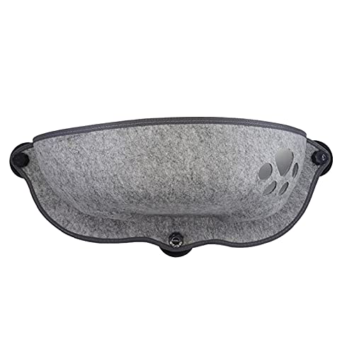 Cup Tiere bequemer Saug-Katzenhängematten Sun-Soft-Mount Hängematten Fenster Tierbedarf Tierhaus-Bausätze Für Erwachsene Zum Bauen Und Bemalen (Grey, One Size) von Sundaylike life