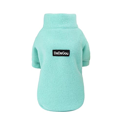 Haustier-Reißverschluss Slim Fit Herbst und Winter Pullover Haustierkleidung Haustierkleidung Niedliches Haustierzubehör Hundemantel Für Den Winter (Light Blue, L2) von Sundaylike life