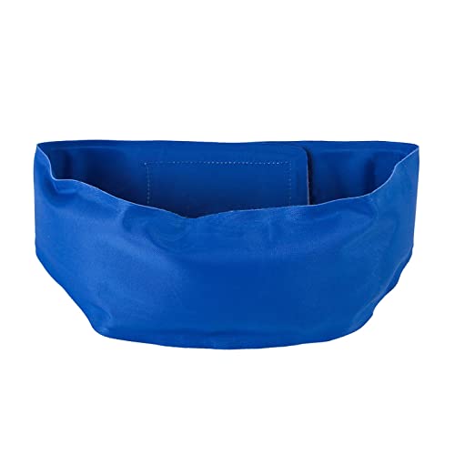 Hunde-Sommer-Kühlhalsband Haustiere Cool Ice Pad Hunde-Eisbeutel-Halsband Verstellbares Kühlhalsband Lätzchen Sommer-Hundezubehör für kleine, mittelgroße und große Kühlhalsband (Blue, XL) von Sundaylike life