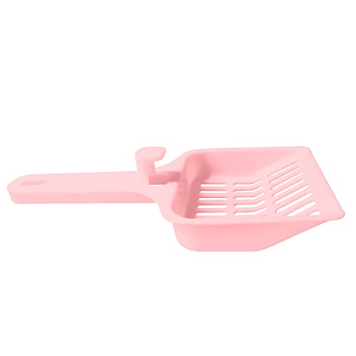 Sundaylike life Haustier-Reinigungszubehör-Haken Integrierte robuste und langlebige praktische Katzenstreu- Siebeinsatz (Pink, One Size) von Sundaylike life