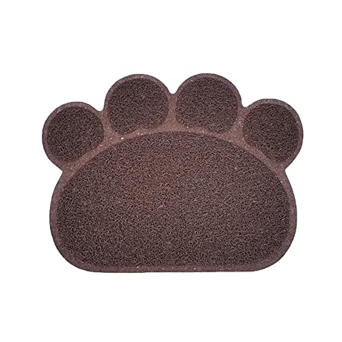 Sundaylike life Katze Wurf Streuteppich-Boxen im Innenbereich zu-Small-Wurfteppich für Abfälle Kontrolle Katzenfalle-waschbare Kätzchen Auffangmatte Für Katzenstreu (Brown, One Size) von Sundaylike life