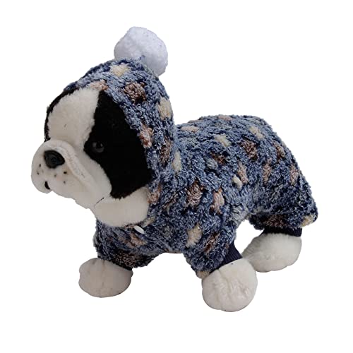 Und Haustier-Fall-Winter-mit Kapuze Hundekleidung Flanell-Katzen-Haustierkleidung Hundepullover Für Chihuahua (Navy, M) von Sundaylike life