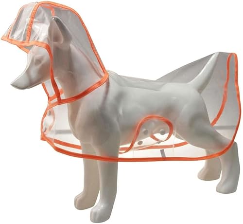 Sunjiyan Regenbekleidung für Hunde, wasserdicht, für vier Jahreszeiten, Haustierkleidung, Outdoor-Aktivitäten, Haustier-Regenmäntel, Jacken von Sunjiyan