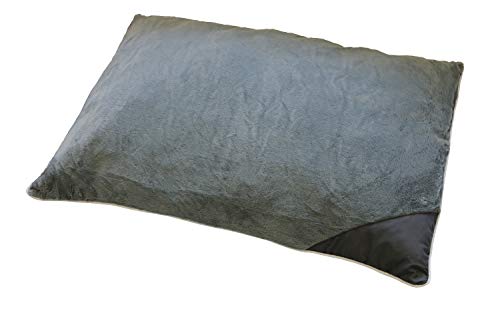 SunnyDogs Hundebett/Hundekissen XXL grau, 112x81 cm, Wendekissen von SunnyDogs