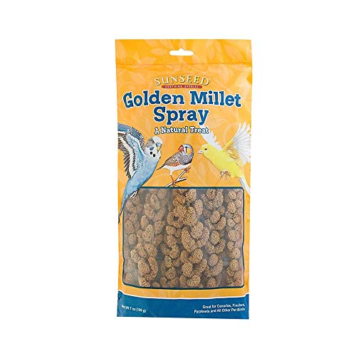 Sunseed Sun-Dried Millet Spray Parakeet Bird Treats 4 oz von Sunseed