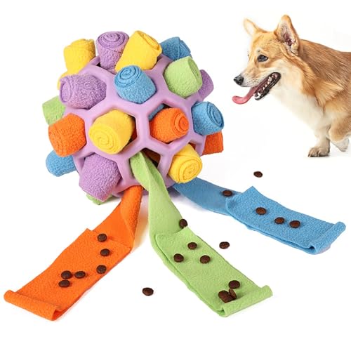 Schnüffelball für Hunde,Intelligenzspielzeug für Hunde,Hundespielzeug,Schnüffelteppich Schnüffelspielzeug,Hunde Intelligenzspielzeug,Interaktive Hundespielzeug,Intelligenzspielzeug Hund von Sunshine smile