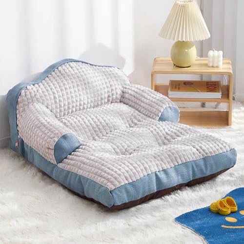 Sunyongfly Große Haustier-Schlafunterlage Zwinger für große Hunde Waschbares Hundebett mit abnehmbarem Bezug, extra großes Hundebettsofa(105cm(41.3in)) von Sunyongfly