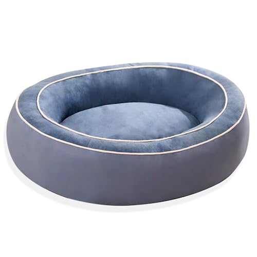 Sunyongfly Großes waschbares Haustier-Sofabett Hundebetten für Hunde Mit Seiten und rutschfestem Boden, geeignet für mittelgroße Hunde und Kätzchen(80cm/31.4in) von Sunyongfly