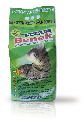 Certech Super Benek Standard Green Forest - Cat Litter Clumping 25 l (20 kg) von Super Benek