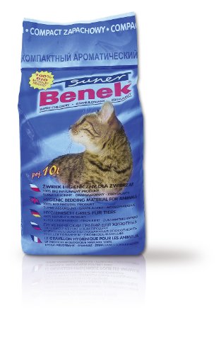 SUPER BENEK COMPACT Cat Litter Bentonite grit Sea Breeze 25 l von Super Benek