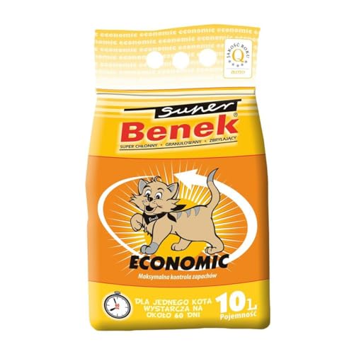 Super Benek 30L Economic Katzenstreu Klumpstreu Einstreu hohe Absorption von Super Benek