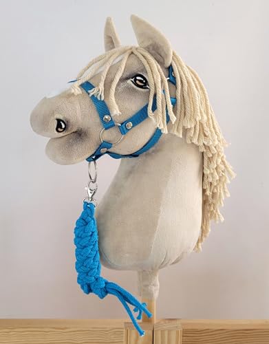 Hobby Horse Set Halfter A3 + Lanyard - Türkis Kein Pferd enthalten von Super Hobby Horse