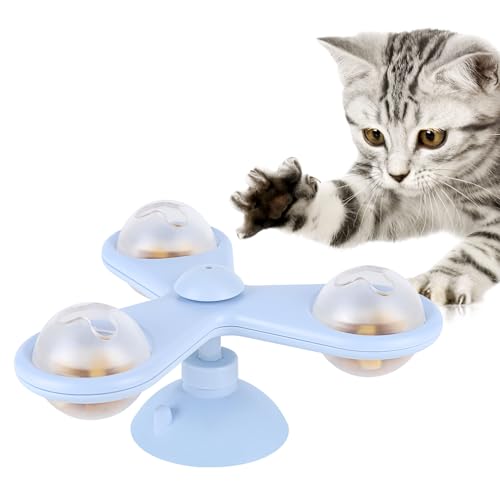 Super Design Tease Cat Stick Leaky Food Toy Cat Toy Dog Toy Dog Toy Self High Langeweile Relief Pet Toys Cat Fidget Spinner von SuperDesign