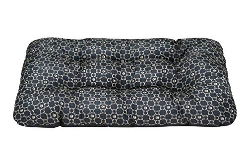 SuperKissen24. Hundebett Hundekissen Hundematratze Tierbett für Kleine, Mittlere und Grosse Hunde - Wasserdicht, Waschbar - Größe XL - Louis Black von SuperKissen24.