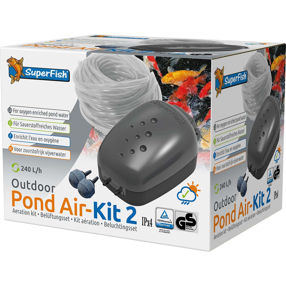 SuperFish Pond Air Kit 2 von Superfish