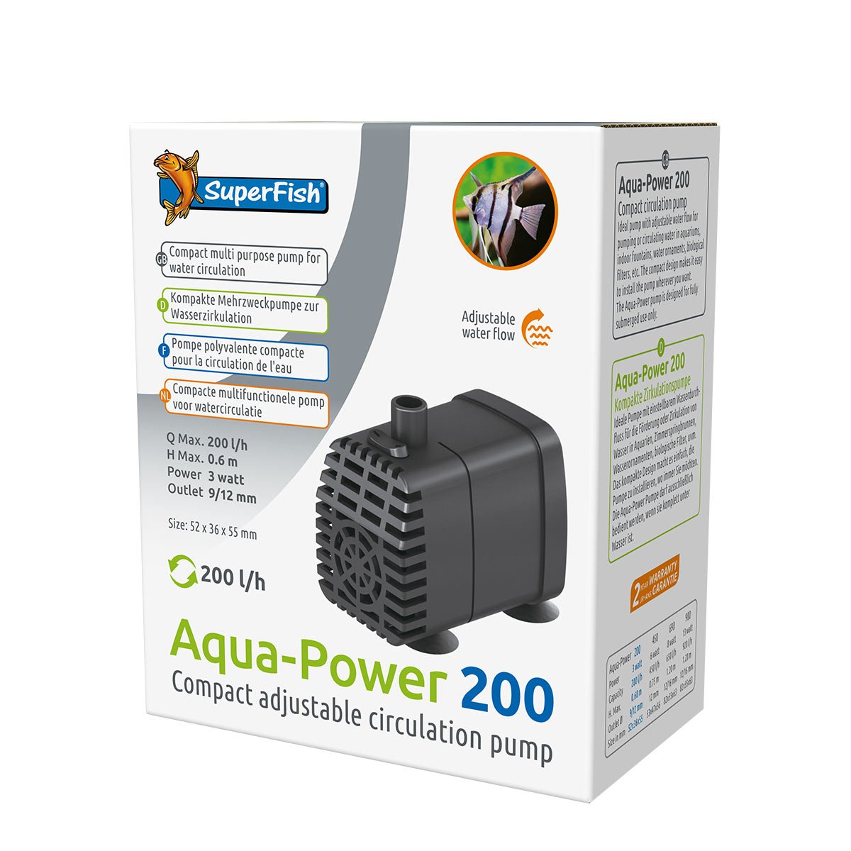 SuperFish Aqua-Power 200 von Superfish