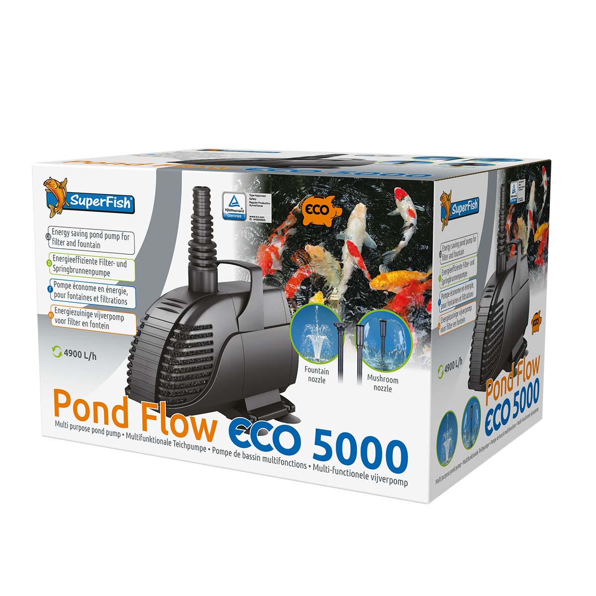 SuperFish Pond Flow Eco 5000 von Superfish