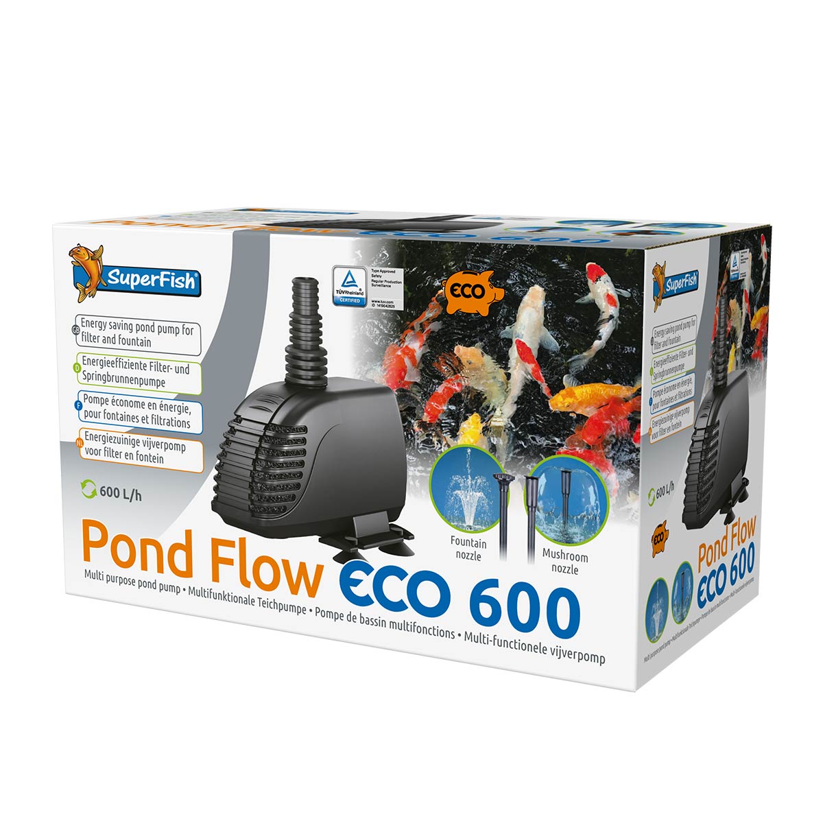 SuperFish Pond Flow Eco 600 von Superfish